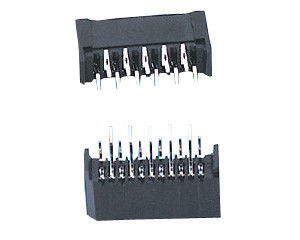 Schwung 1,25 mm Ffc Steckverbinder Dip Typ H 0,8 mm Serie 2-36 Pin Naturschwarz