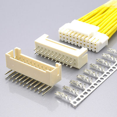 2.0mm Schaltplatten Drahtverbindungen Wafer Doppelreihen Rechtswinkel 90° Dip Typ PHB2.0 Serie