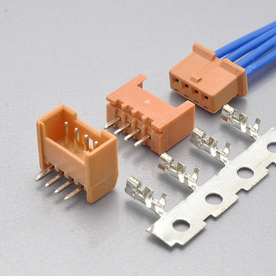 1.25mm Wafer Draht zum Brett Anschluss Einzelreihe UL94V0 Nylon-66 2-8Pin DF13