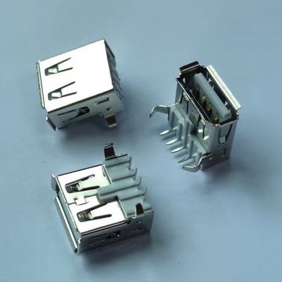 USB 2.0 A-Typ-Anschluss weiblicher Rechtswinkel-Dip-Typ